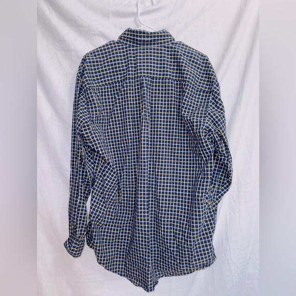 Men's Brooks Brothers Long Sleeve Multicolor Plaid Button Up Cotton Sport Shirt - Picture 7 of 7